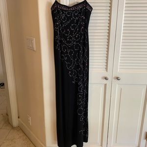 Bcbg Maxazria Embroidered Long Dress